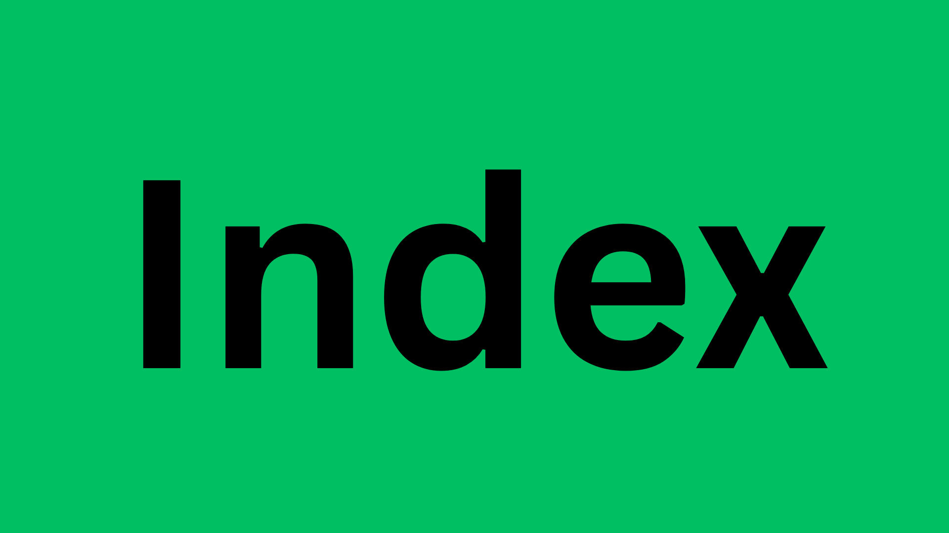 Index